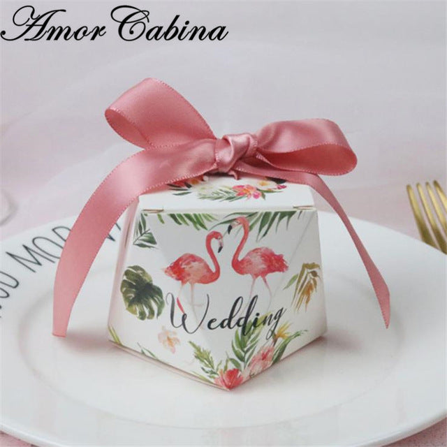 Top Selling Marble Diamond Paper Candy Boxes Wedding Favors Baby Shower Party Supplies Bomboniere Thanks Christmas Gift Box