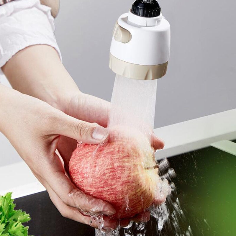 TPFOCUS Adjustable Faucet 360 Degree Rotation Tap Head Kitchen Water Saving Nozzle Faucet Filter Attachment On The Crane