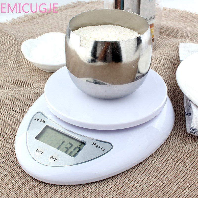 Kitchen 5000g/1g 5kg Food Diet Postal Kitchen Scales balance Measuring weighing scales LED electronic scales