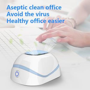 Portable Car Air Purifier & Ozone Generator Odor Eliminator Plug-In O3 Anti Virus Disinfector Deodorizer Ozonizer Ionic