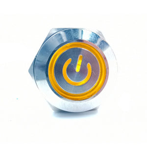 16mm Self-Locking  Waterproof Metal Push LED light Button Switch 3V 5V 6V 12V 24V 110V 220V Red Blue Green Yellow White