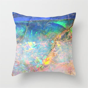 Retro Marble Texture Print Art Cushion Cover Pillow Case For Sofa Car Comfortable Soft Square Throw Pillows Covers 45x45cm