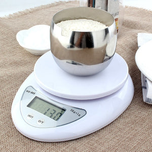 Kitchen 5000g/1g 5kg Food Diet Postal Kitchen Scales balance Measuring weighing scales LED electronic scales