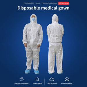 High-Efficiency Bacteriostasis KK-00896 One-piece Isolation Gown Disposable Coverall Suit Anti-fog Isolate The Virus Equipment 1