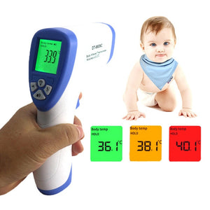 Handheld Non-contact IR Infrared Thermometer Digital LCD Laser Pyrometer Surface Temperature Meter Imager C F Backlight -50~600C