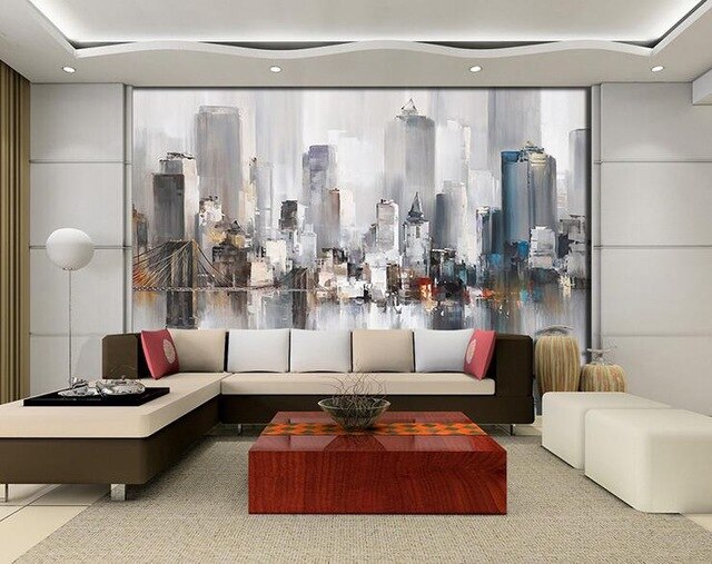 beibehang Custom personalized wallpaper 3d retro murals living room creative background wall art wallpaper papier peint mural 3d