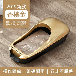 Household cleaner polish Cover  Shoe brush  Machine  Fully Automatic Disposable Film Intelligent Foot fur wizard shoehorn