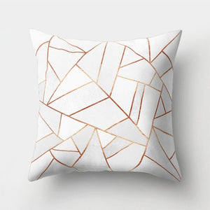 Brief Marble Geometric Sofa Decorative Cushion Cover Pillow Pillowcase Polyester 45*45 Throw Pillow Home Decor Pillowcover 40507