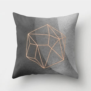 Brief Marble Geometric Sofa Decorative Cushion Cover Pillow Pillowcase Polyester 45*45 Throw Pillow Home Decor Pillowcover 40507