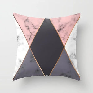 Brief Marble Geometric Sofa Decorative Cushion Cover Pillow Pillowcase Polyester 45*45 Throw Pillow Home Decor Pillowcover 40507