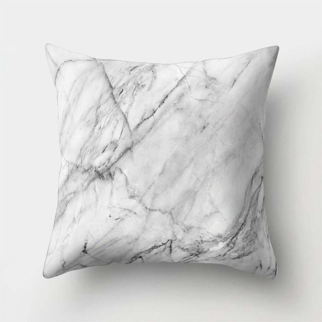 Brief Marble Geometric Sofa Decorative Cushion Cover Pillow Pillowcase Polyester 45*45 Throw Pillow Home Decor Pillowcover 40507