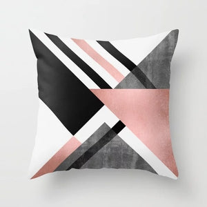 Brief Marble Geometric Sofa Decorative Cushion Cover Pillow Pillowcase Polyester 45*45 Throw Pillow Home Decor Pillowcover 40507