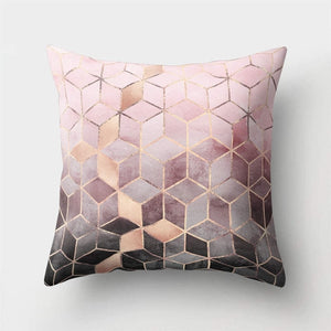 Brief Marble Geometric Sofa Decorative Cushion Cover Pillow Pillowcase Polyester 45*45 Throw Pillow Home Decor Pillowcover 40507