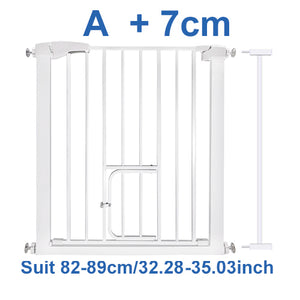 Baby Safety Gate Door Children Pet Dog Cat Fence Adjustable Small Independent Door Protection Stairs Fence Kids Safety Gate