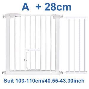 Baby Safety Gate Door Children Pet Dog Cat Fence Adjustable Small Independent Door Protection Stairs Fence Kids Safety Gate