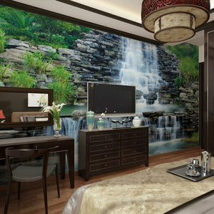 ShineHome-Modern Waterfall Natural Wallpaper Roll 3d Wallpapers for Wall 3 d Walls Paper Rolls Papier Peint papel de parede 3d