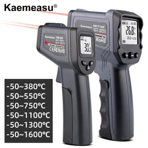 Digital Infrared Thermometer -50~380/550/750/1100/1300/1600 degree Single/Double laser Non-Contact Thermometer Gun thermometer