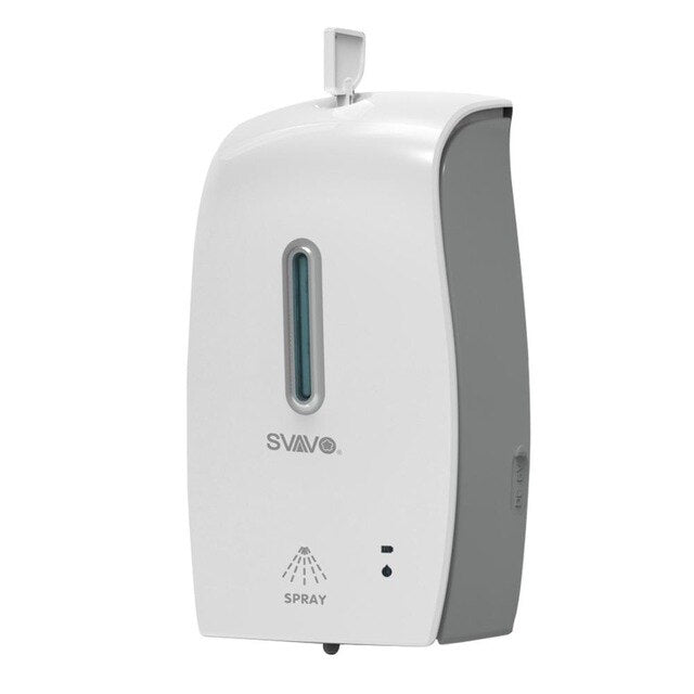 SVAVO Wall Mounted Automatic Foam Soap Dispenser Touchless Sensor Wall Foaming Soap Pump Dispenser for Bathroom Kitchen Hotel