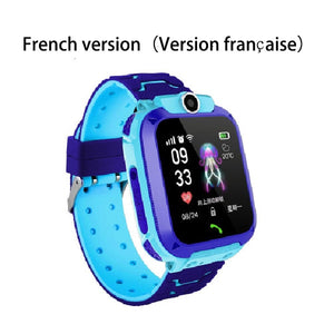 Q12 Children's Smart Watch SOS Phone Watch Smartwatch For Kids With Sim Card Photo Waterproof IP67 Kids Gift For IOS Android