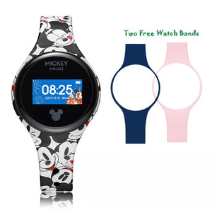 Disney Mickey Mouse Digital Watch Spiderman Kids Watch Frozen Cartoon Student Touch Screen Smart Sport Boys Watches Girl Watch