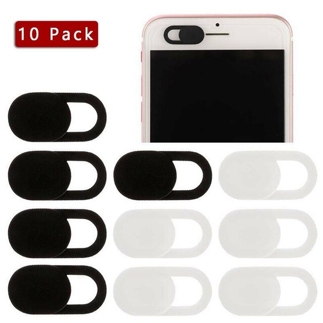 10PCS Webcam Cover Universal Phone Laptop Camera Cover Cache Slider Magnet Web Cam Cover for IPad PC Macbook Sticker IPhone11